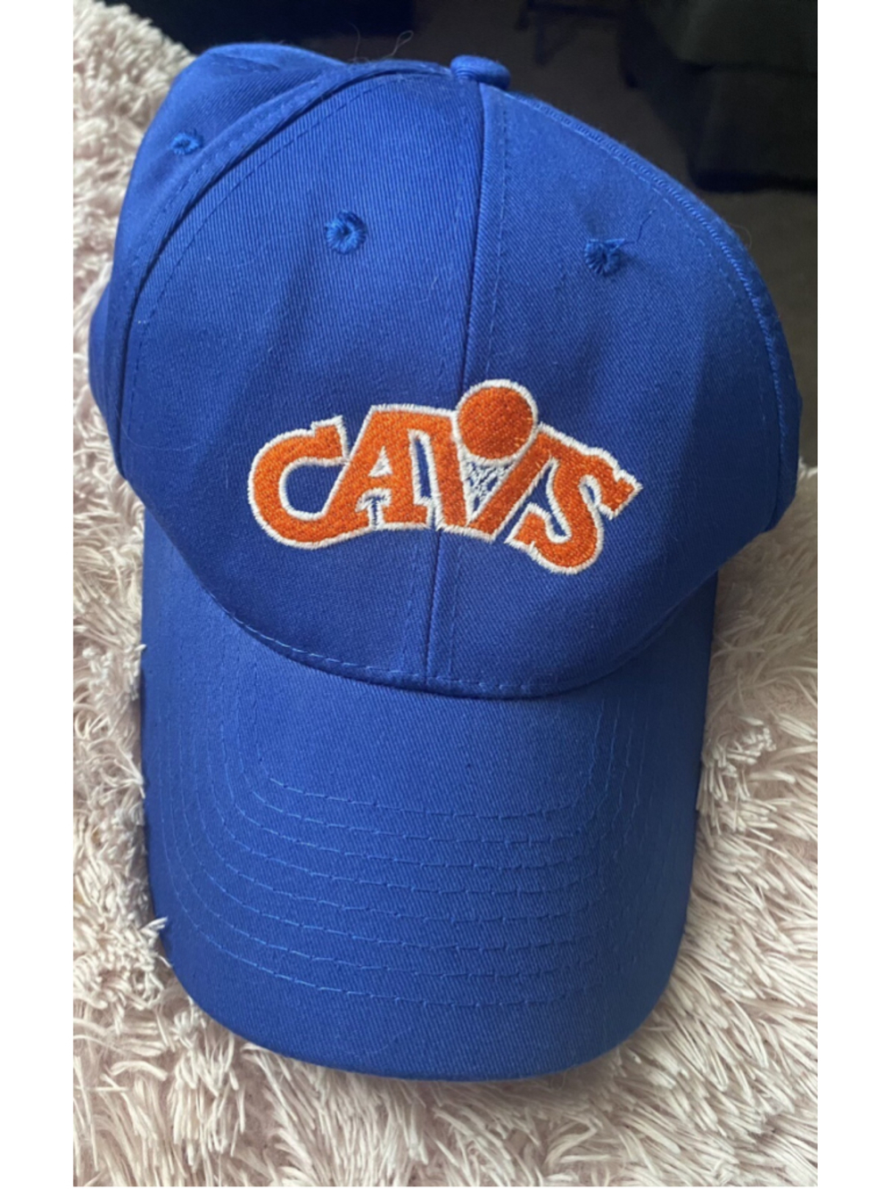 CLEVELAND CAVALIERS CAVS NBA Adjustable Cap Hat Throwback VTG